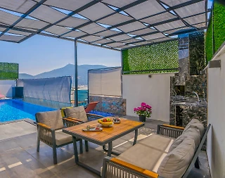 Kaş Yeşilköy'de Doğa İçerisinde, Özel Havuzlu, Konforlu Villa - 5