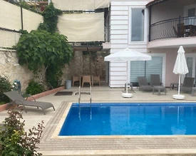 Kaş Bezirgan'da Sakin Konumda, Özel Havuzlu, 8 Kişilik Villa - 3