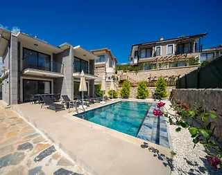 Kaş Andifli'de Merkeze Yakın Konumda, Özel Havuzlu, Kiralık Villa - 4