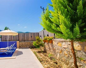 Kaş İkizce'de Doğa ile İç İçe, Özel Havuzlu, Konforlu Villa - 3