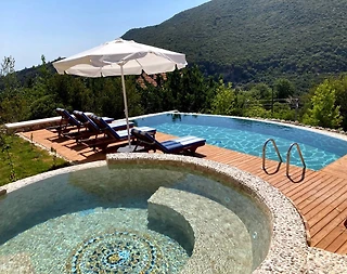 Kaş Sarıbelen'de Ahşap Mimarili, Özel Havuzlu, Lüks Villa - 5