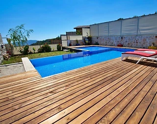 Kaş İslamlar'da Harika Deniz Manzaralı, Özel Havuzlu, Jakuzili Villa - 4