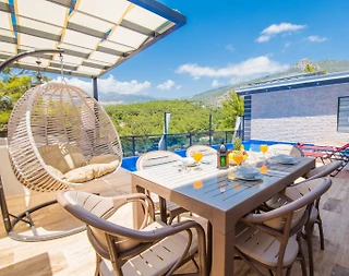 Kaş İslamlar'da Yeşillikler İçinde, Özel Havuzlu, Jakuzili Villa - 4