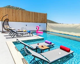 Kaş Bezirgan'da Balayı Çiftlerine Uygun, Özel Havuzlu, Tatil Villası - 2