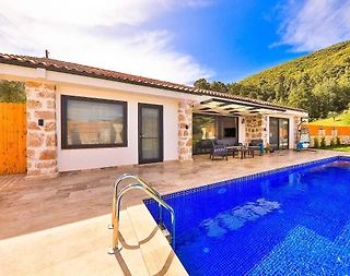 Kaş Hacıoğlan'da Doğanın Kucağında, Özel Havuzlu, Konforlu Villa - 4
