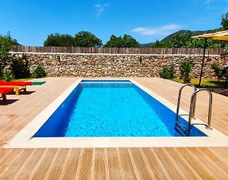 Fethiye Kayaköy'de Çekirdek Ailelere Uygun, Özel Havuzlu, Şık Villa - 4