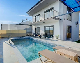 Muğla Seydikemer'de Doğa İçerisinde, Özel Havuzlu, Jakuzili Villa - 2