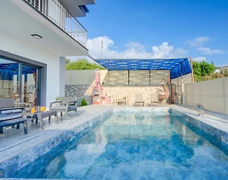 Muğla Seydikemer'de Doğa İçerisinde, Özel Havuzlu, Jakuzili Villa - 3