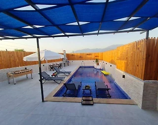 Kaş Ova'da Modern Tasarımlı, Özel Havuzlu, 2+1 Villa - 1