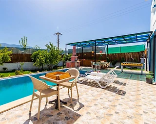 Kaş Çavdır'da Çekirdek Ailelere Uygun, Özel Havuzlu, 2+1 Villa - 4