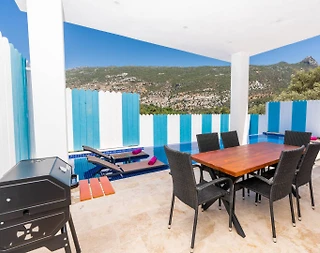 Kaş İslamlar'da Doğanın İçinde, Özel Havuzlu, Muhafazakar Villa - 5