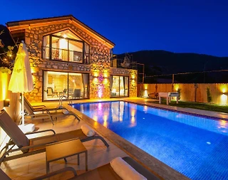 Kaş Hacıoğlan'da Muhteşem Doğada, Özel Havuzlu, Jakuzili Villa - 1