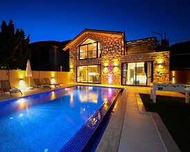 Kaş Hacıoğlan'da Muhteşem Doğada, Özel Havuzlu, Jakuzili Villa - 2