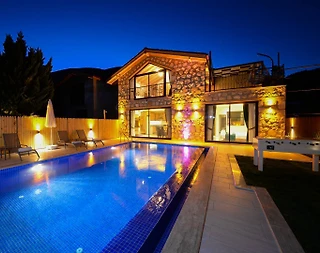 Kaş Hacıoğlan'da Muhteşem Doğada, Özel Havuzlu, Jakuzili Villa - 2