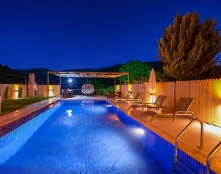 Kaş Hacıoğlan'da Muhteşem Doğada, Özel Havuzlu, Jakuzili Villa - 4