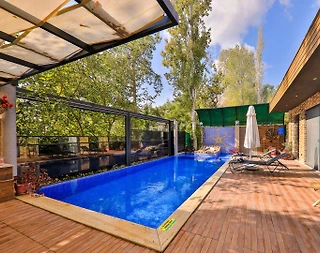 Kaş İslamlar'da Muhteşem Doğada, Özel Havuzlu, Konforlu Balayı Villası - 5