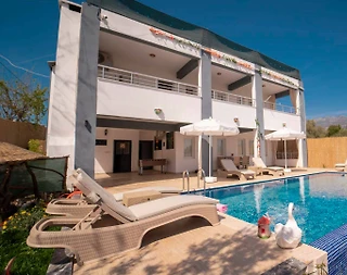 Kaş Çavdır'da Geniş Ailelere Uygun, Özel Havuzlu, 10 Kişilik Villa - 4