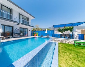 Kaş Çavdır'da Modern Tasarımlı, Özel Havuzlu, Ferah Villa - 2