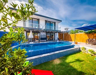Kaş Çavdır'da Modern Tasarımlı, Özel Havuzlu, Ferah Villa - 1