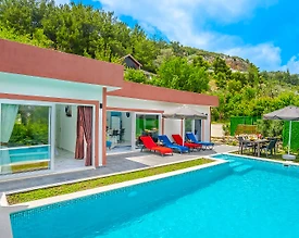 Kaş İslamlar'da Sakin Konumda, Özel Havuzlu, Konforlu Villa - 3