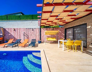 Kaş İslamlar'da Doğanın Kalbinde, Özel Havuzlu, Jakuzili Villa - 5