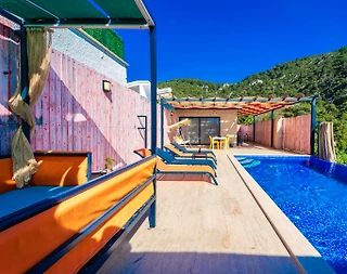 Kaş İslamlar'da Doğanın Kalbinde, Özel Havuzlu, Jakuzili Villa - 1