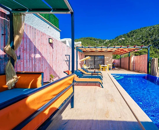 Kaş İslamlar'da Doğanın Kalbinde, Özel Havuzlu, Jakuzili Villa - 1