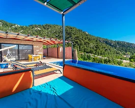 Kaş İslamlar'da Doğanın Kalbinde, Özel Havuzlu, Jakuzili Villa - 2