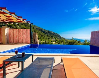 Kaş İslamlar'da Doğanın Kalbinde, Özel Havuzlu, Jakuzili Villa - 3