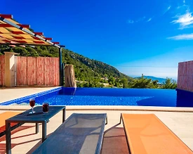 Kaş İslamlar'da Doğanın Kalbinde, Özel Havuzlu, Jakuzili Villa - 3