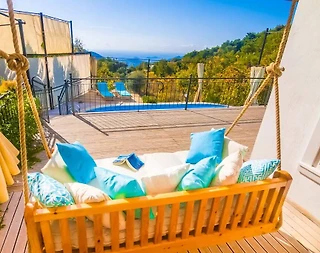 Kaş İslamlar'da Doğa İçerisinde, Özel Havuzlu, 6 Kişilik Villa - 4