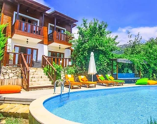 Kaş İslamlar'da Kalabalık Ailelere Uygun, Özel Havuzlu, Ferah Villa - 1