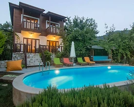 Kaş İslamlar'da Kalabalık Ailelere Uygun, Özel Havuzlu, Ferah Villa - 3