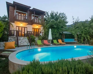 Kaş İslamlar'da Kalabalık Ailelere Uygun, Özel Havuzlu, Ferah Villa - 3