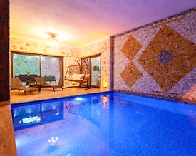 Kaş İslamlar'da Merkeze Yakın Konumda, Özel Havuzlu, Balayı Suiti - 2