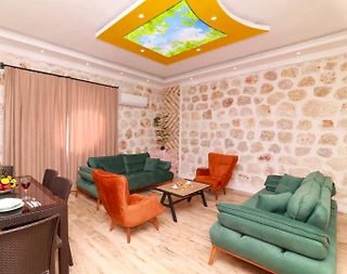 Kaş İslamlar'da Merkeze Yakın Konumda, Özel Havuzlu, Balayı Suiti - 4