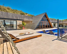 Kaş İslamlar'da Doğa İçerisinde, Özel Havuzlu, 6 Kişilik Bungalov - 2