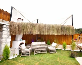 Kalkan Akbel'de Doğanın Kalbinde, Özel Havuzlu, Taş Villa - 3