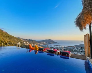 Kalkan Akbel'de Muhteşem Deniz Manzaralı, Özel Havuzlu, 3+1 Villa - 5