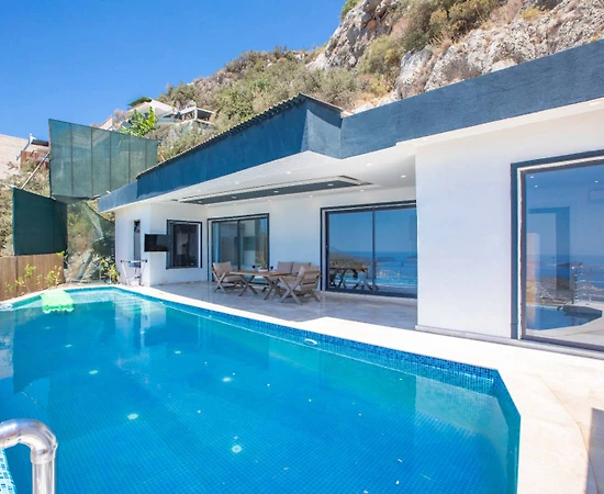 Kaş İslamlar'da Muhteşem Doğa Manzaralı, Özel Havuzlu, 2+1 Villa - 1