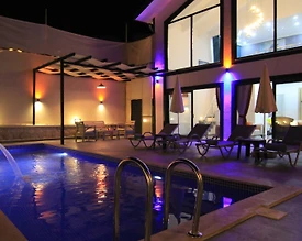 Kaş İslamlar'da Huzurlu Doğada, Özel Havuzlu, Modern Villa - 2