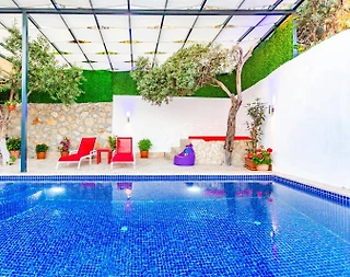 Kalkan Bezirgan'da Deniz Manzaralı, Özel Havuzlu, Balayı Villası - 3