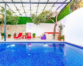 Kalkan Bezirgan'da Deniz Manzaralı, Özel Havuzlu, Balayı Villası - 3