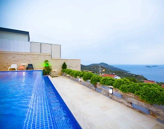 Kaş Bezirgan'da Eşsiz Deniz Manzaralı, Özel Havuzlu, 4 Kişilik Villa - 5