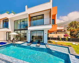 Kaş Kalkan'da Çekirdek Ailelere Uygun, Özel Havuzlu, Lüks Villa - 3