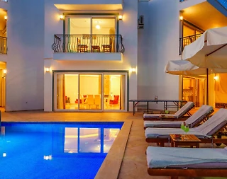 Kaş İslamlar'da Sakin Konumda, Özel Havuzlu, Kiralık Villa - 5