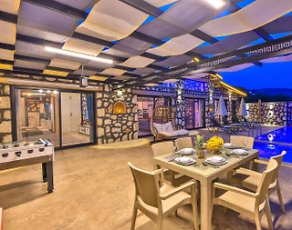 Kalkan Çavdır'da Muhteşem Konumda, Özel Havuzlu, Jakuzili, Lüks Villa - 5