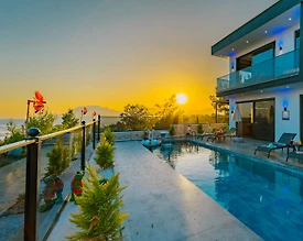 Kaş Çavdır'da Çocuk Oyun Alanlı, Özel Havuzlu, Lüks Villa - 2