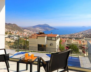 Kaş Kalkan'da Kalabalık Ailelere Uygun, Özel Havuzlu, Ferah Villa - 4