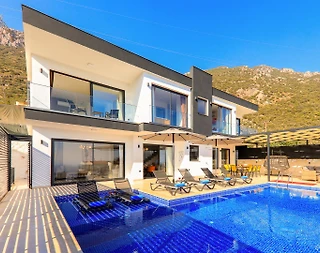 Kaş Kalkan'da Kalabalık Ailelere Uygun, Özel Havuzlu, Ferah Villa - 2